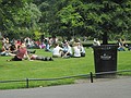 People in St Stephen's Green