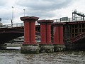 Columns of The Blackfriars Railway Bridge