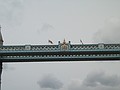A detail of the walkway of the Tower Bridge