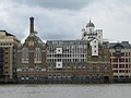 An interesting building at the south bank behind the Tower Bridge