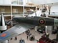 Spitfire in the main exhibition hall in IWM