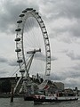 London Eye from a boat