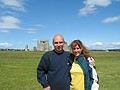 Me and Pavla at Stonehenge