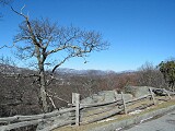 A view from the Blue Ridge Parkway