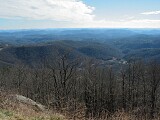 A view from the Blue Ridge Parkway