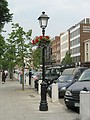 A lamp at the St. Stephen's Green North