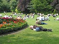 People in St Stephen's Green