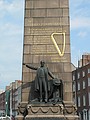 Statue of Charles Stewart Parnell - detail