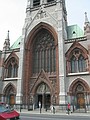 The front of the Augustinian Church