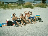 J.R., me and Paul shoving muscles