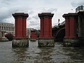 Columns of The Blackfriars Railway Bridge