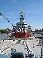 HMS Belfast from the bow