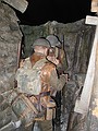Two soldiers - The Trench Experience in Imperial War Museum London