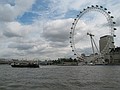 London Eye from a boat