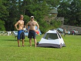 Camping in Kitty Hawk