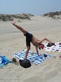 J.R. is showing Capoeira - Brazilian Martial Art