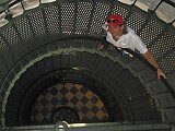 Inside of the Currituck Beach Light