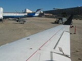 At the Raleigh-Durham airport