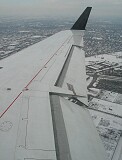 A landing in Toronto