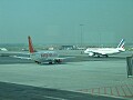 At the Prague airport