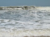 On the beach