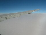 In the air