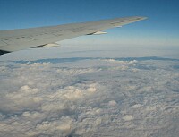 Flight back to the USA (2 Jan 2006)